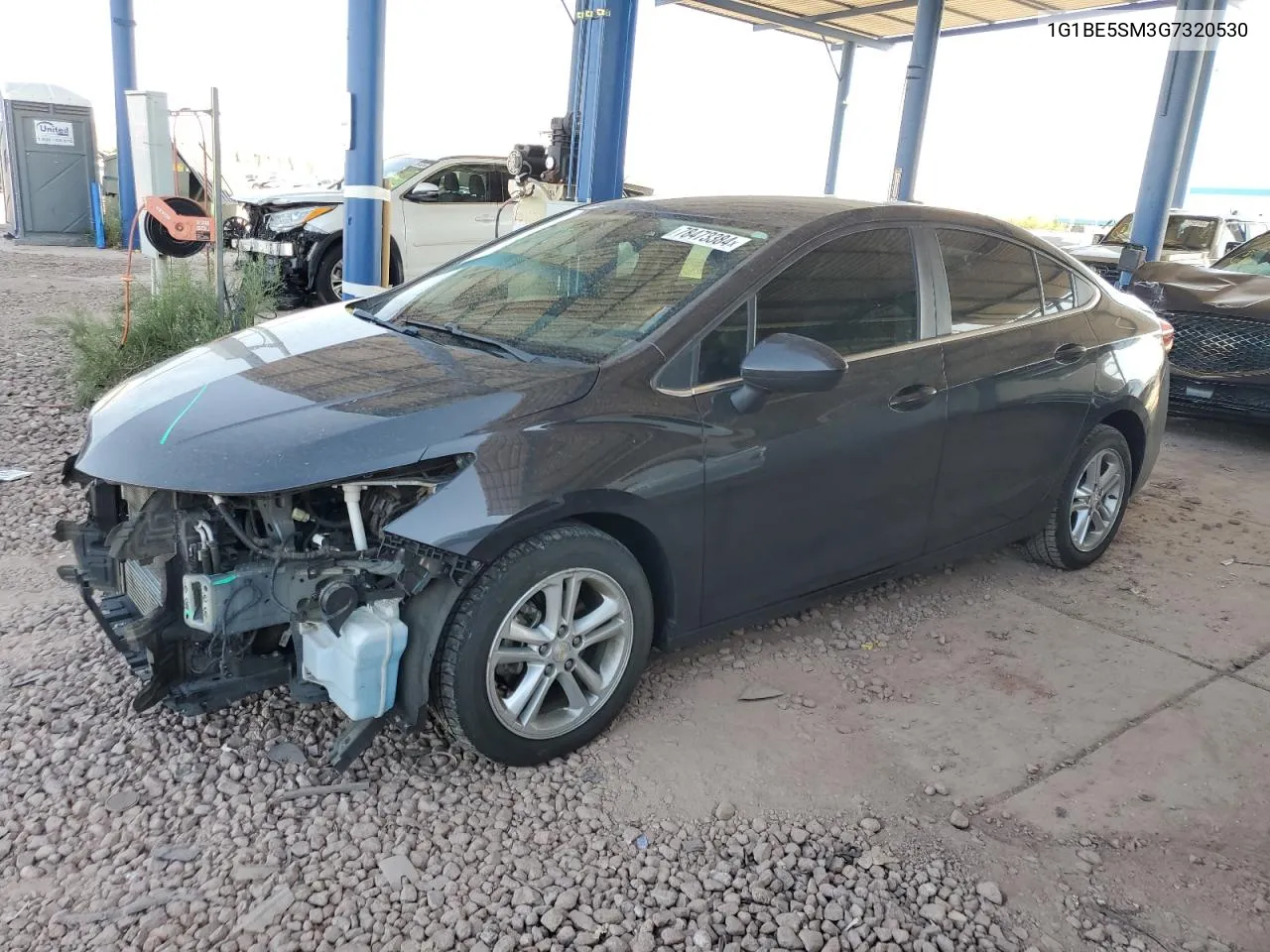 2016 Chevrolet Cruze Lt VIN: 1G1BE5SM3G7320530 Lot: 78473384