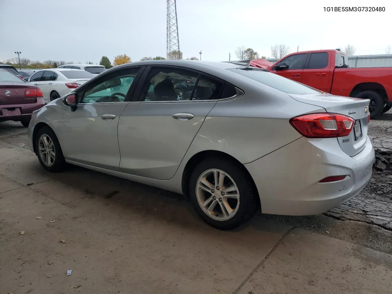 2016 Chevrolet Cruze Lt VIN: 1G1BE5SM3G7320480 Lot: 78525914