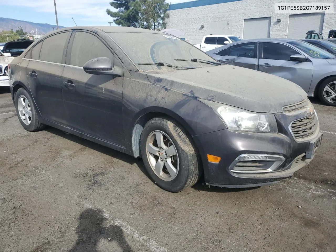 2016 Chevrolet Cruze Limited Lt VIN: 1G1PE5SB2G7189157 Lot: 78640634