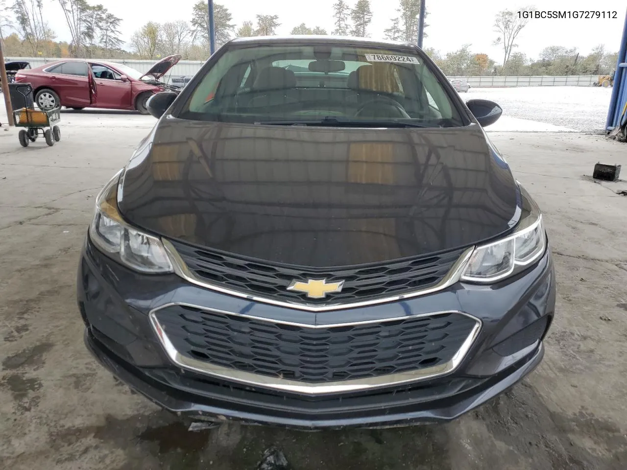 2016 Chevrolet Cruze Ls VIN: 1G1BC5SM1G7279112 Lot: 78669224