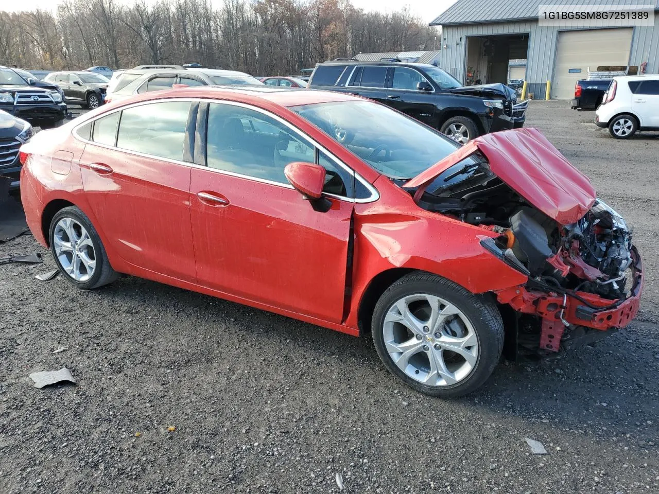 2016 Chevrolet Cruze Premier VIN: 1G1BG5SM8G7251389 Lot: 78951874