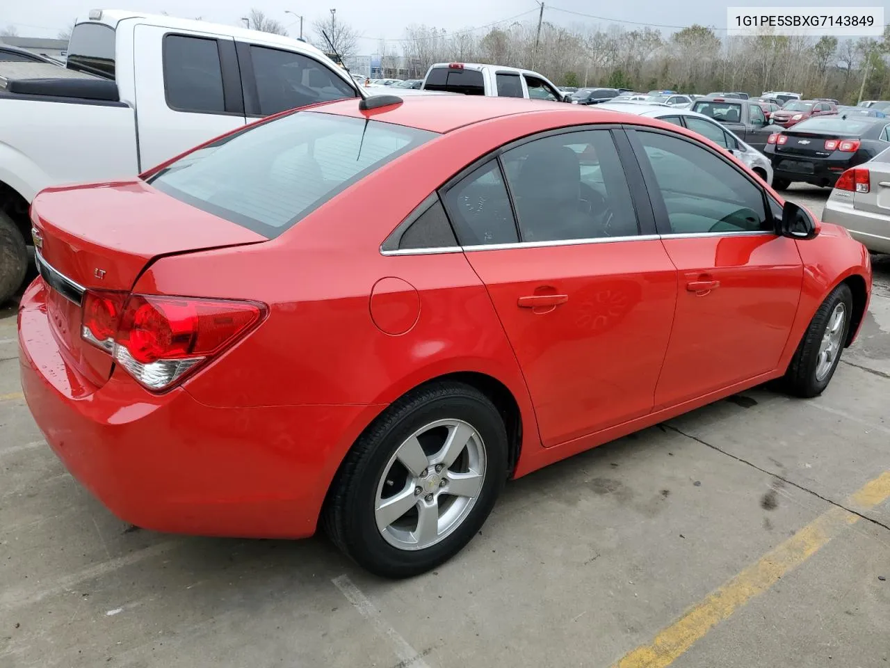 1G1PE5SBXG7143849 2016 Chevrolet Cruze Limited Lt