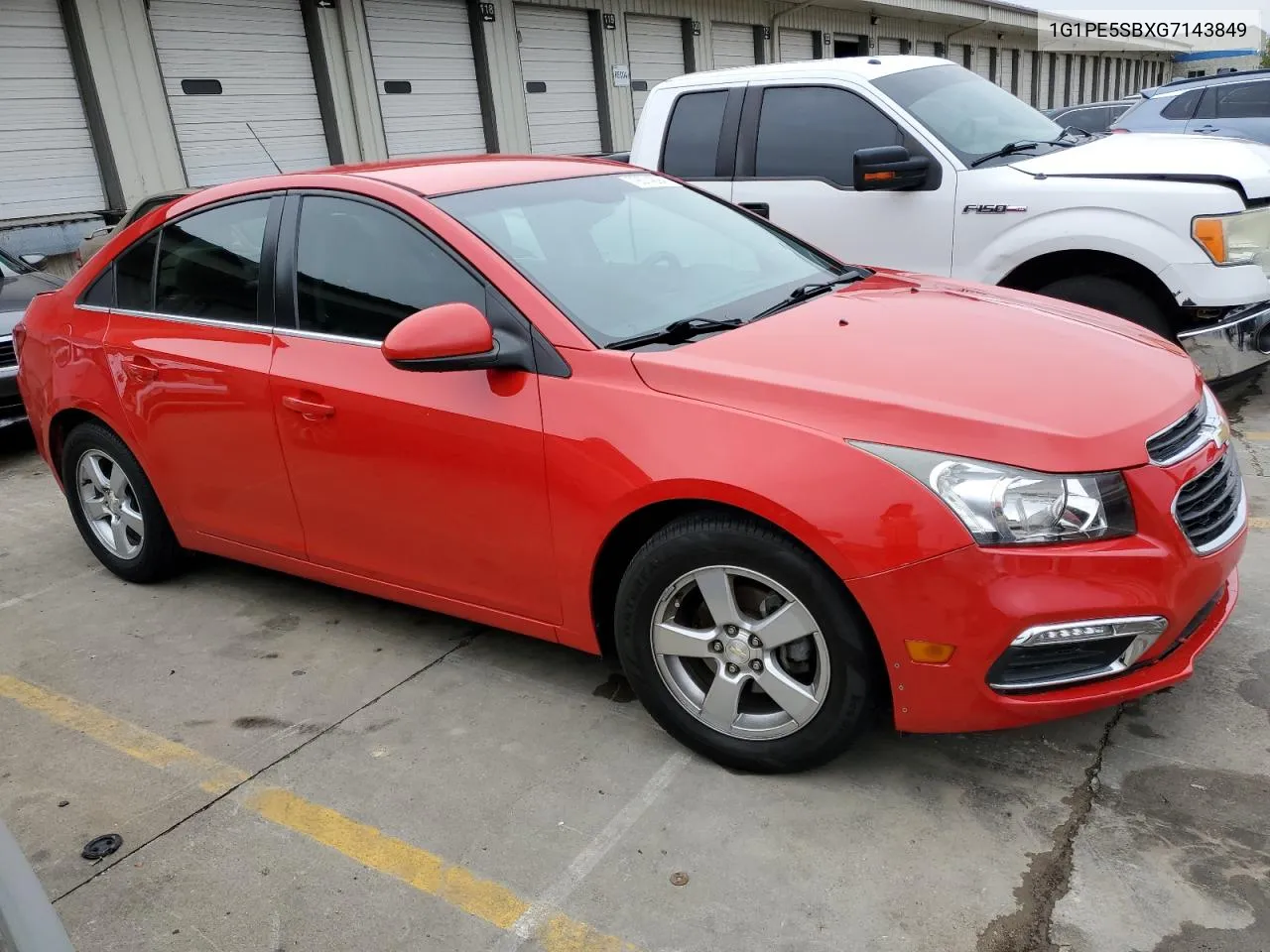 1G1PE5SBXG7143849 2016 Chevrolet Cruze Limited Lt