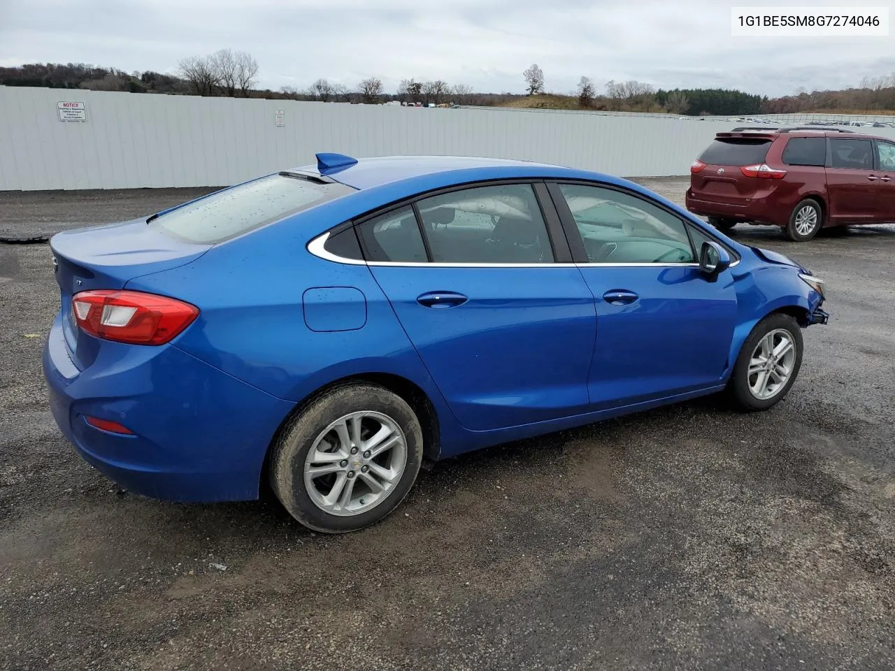 1G1BE5SM8G7274046 2016 Chevrolet Cruze Lt