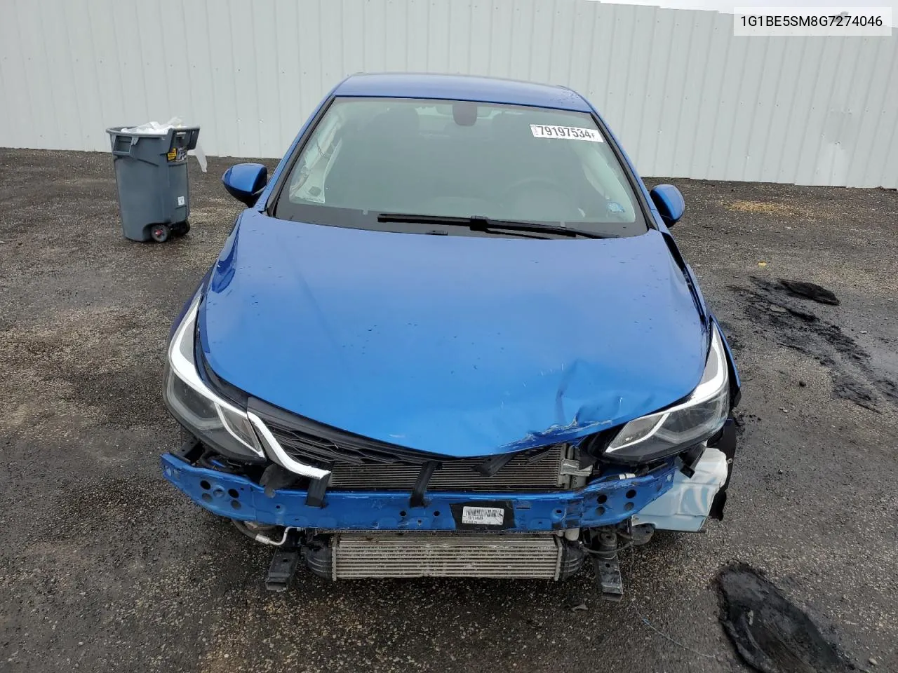 1G1BE5SM8G7274046 2016 Chevrolet Cruze Lt