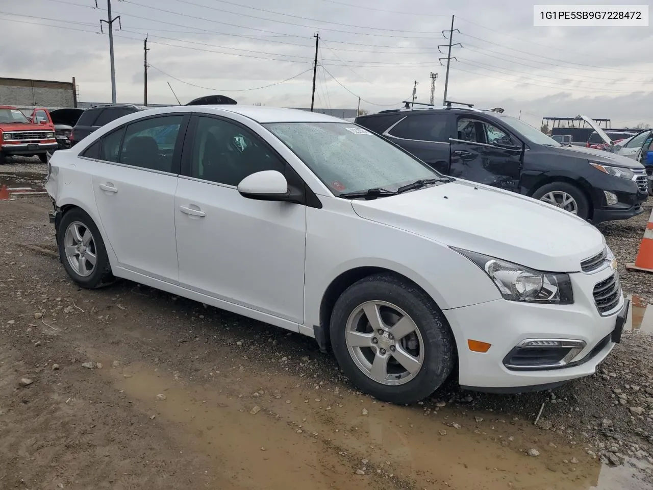 2016 Chevrolet Cruze Limited Lt VIN: 1G1PE5SB9G7228472 Lot: 79233584