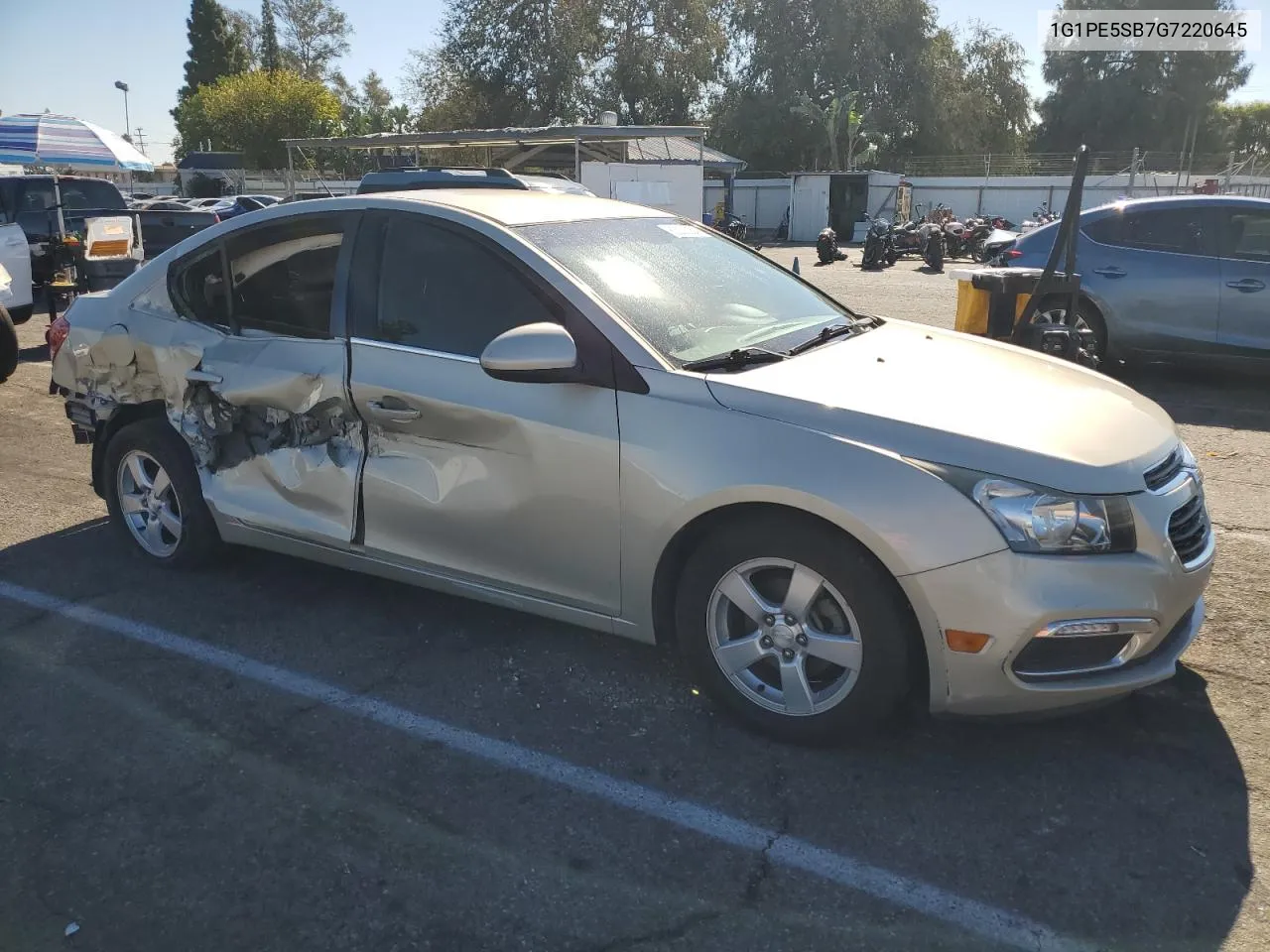 2016 Chevrolet Cruze Limited Lt VIN: 1G1PE5SB7G7220645 Lot: 80330064