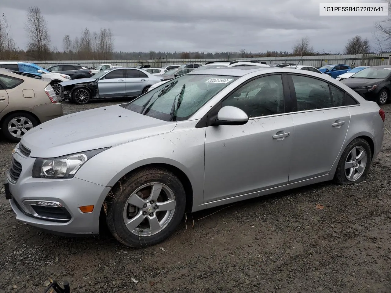 2016 Chevrolet Cruze Limited Lt VIN: 1G1PF5SB4G7207641 Lot: 80587544