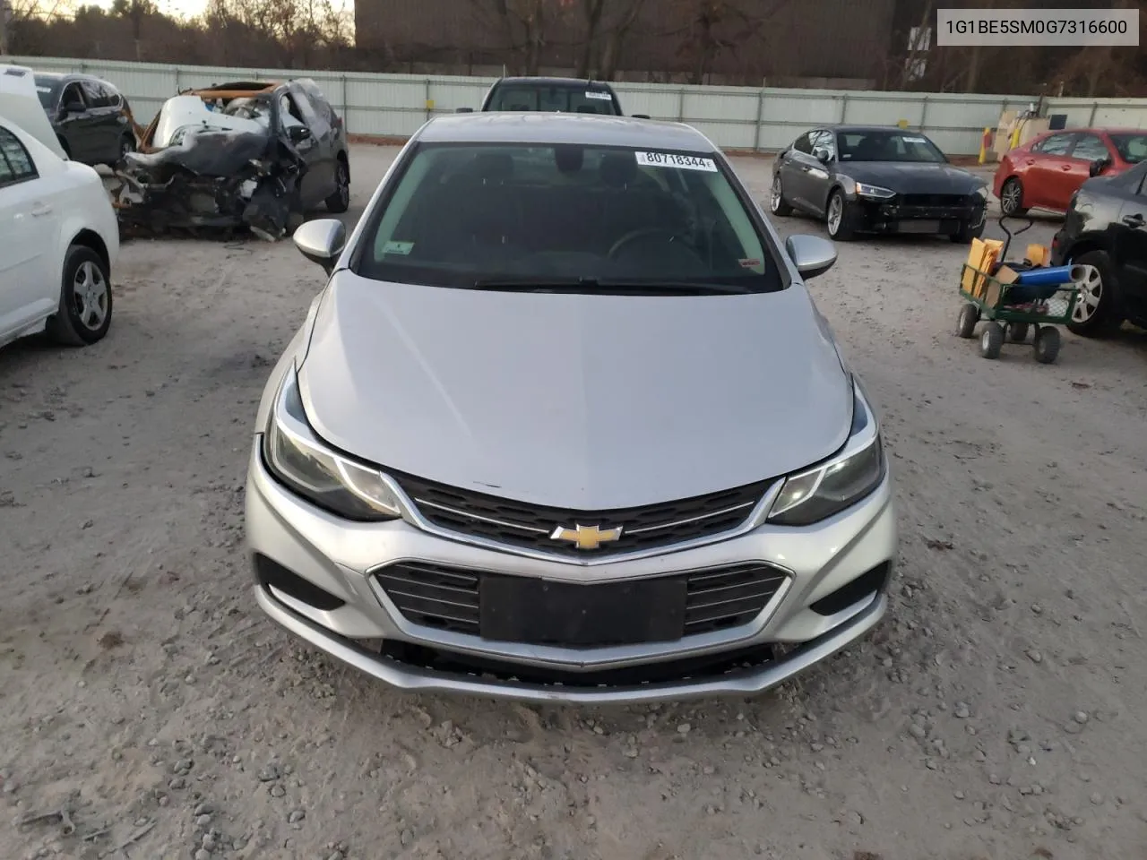 2016 Chevrolet Cruze Lt VIN: 1G1BE5SM0G7316600 Lot: 80718344