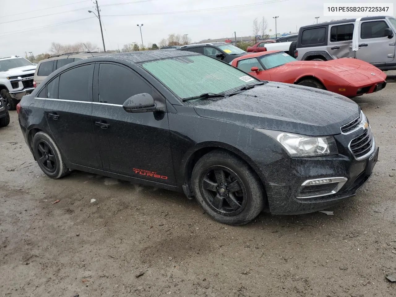 2016 Chevrolet Cruze Limited Lt VIN: 1G1PE5SB2G7225347 Lot: 80831044