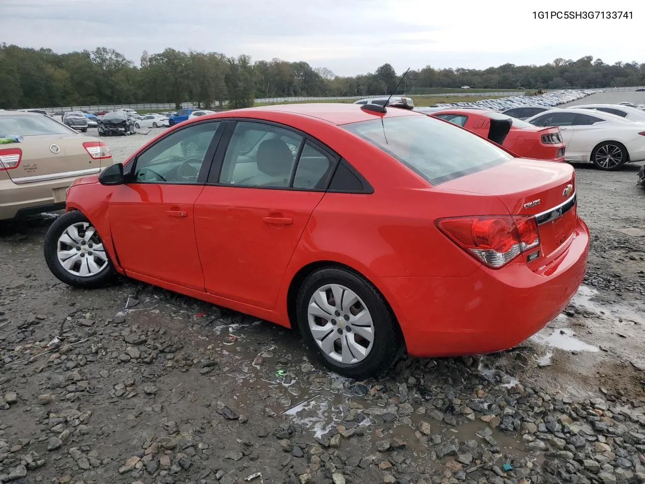 2016 Chevrolet Cruze Limited Ls VIN: 1G1PC5SH3G7133741 Lot: 81059054