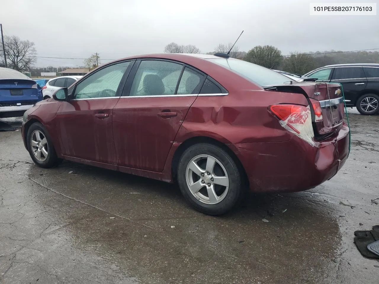 2016 Chevrolet Cruze Limited Lt VIN: 1G1PE5SB2G7176103 Lot: 81110054