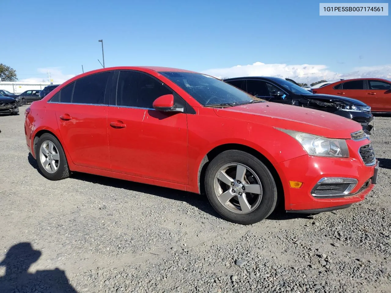 2016 Chevrolet Cruze Limited Lt VIN: 1G1PE5SB0G7174561 Lot: 81173314