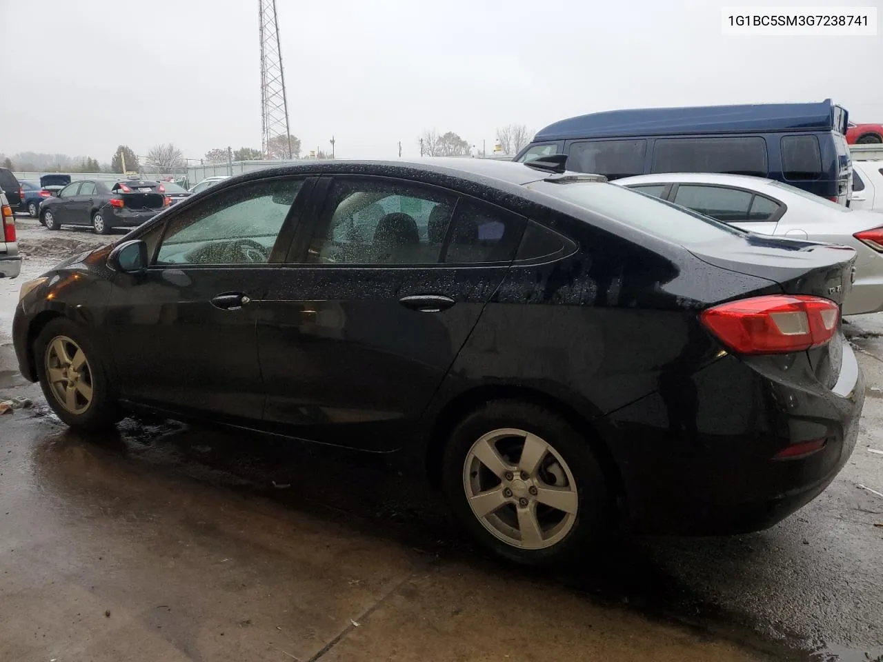 2016 Chevrolet Cruze Ls VIN: 1G1BC5SM3G7238741 Lot: 81551694