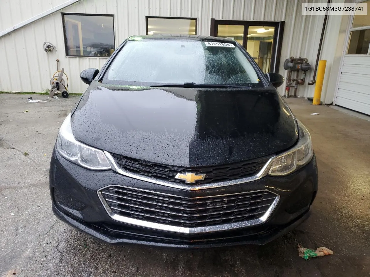 2016 Chevrolet Cruze Ls VIN: 1G1BC5SM3G7238741 Lot: 81551694