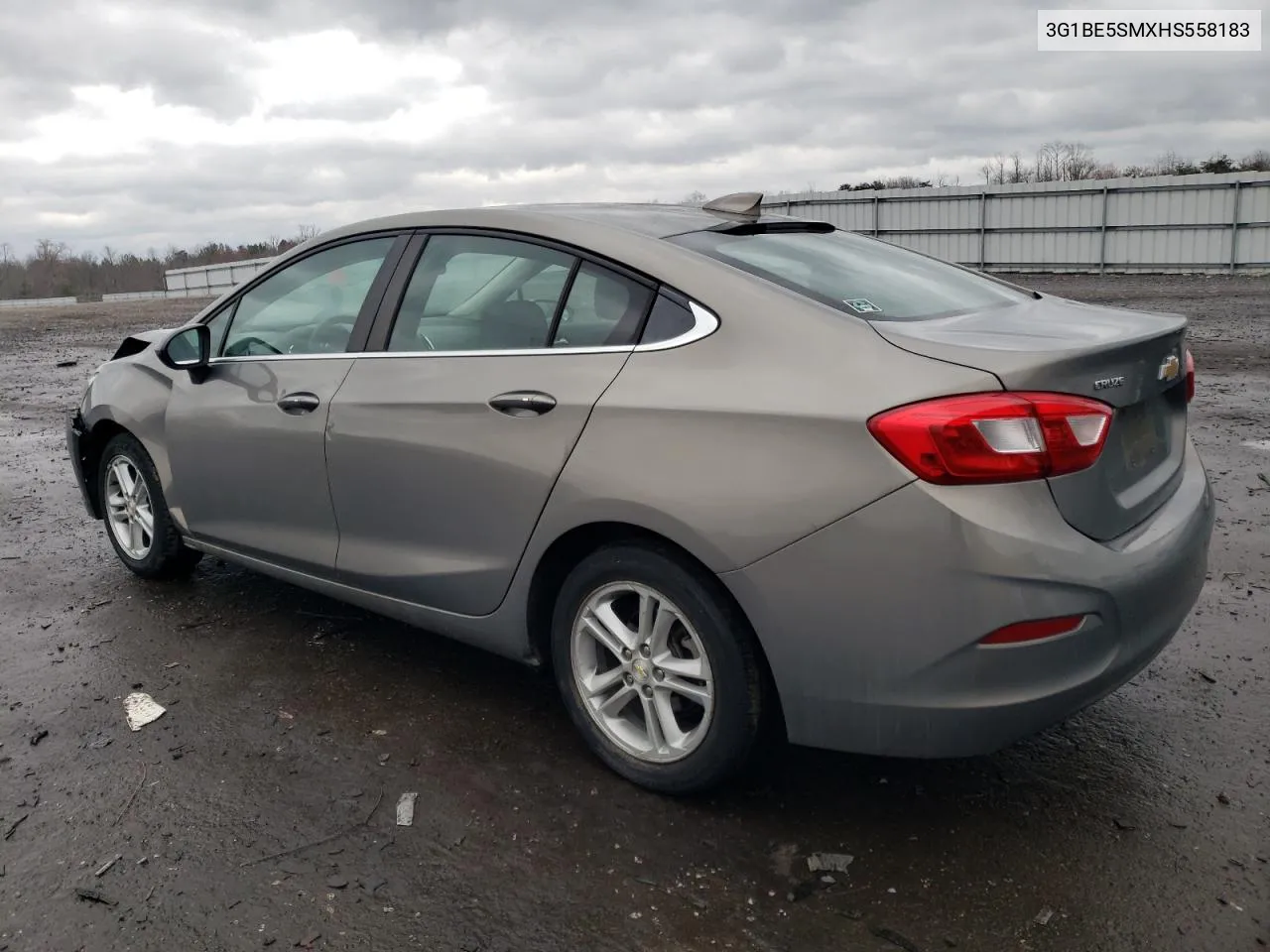 2017 Chevrolet Cruze Lt VIN: 3G1BE5SMXHS558183 Lot: 44685404