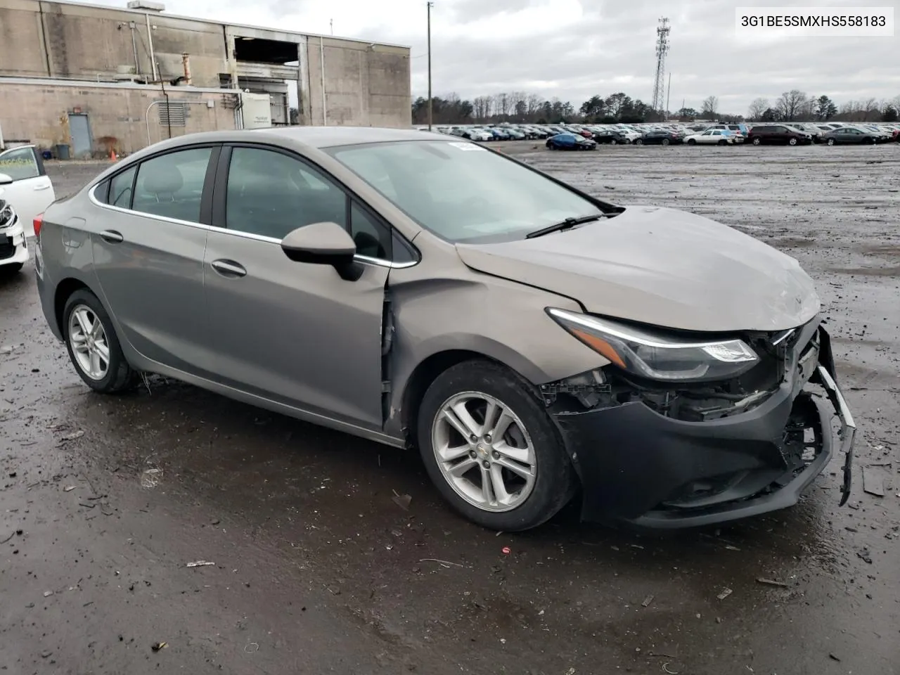 2017 Chevrolet Cruze Lt VIN: 3G1BE5SMXHS558183 Lot: 44685404