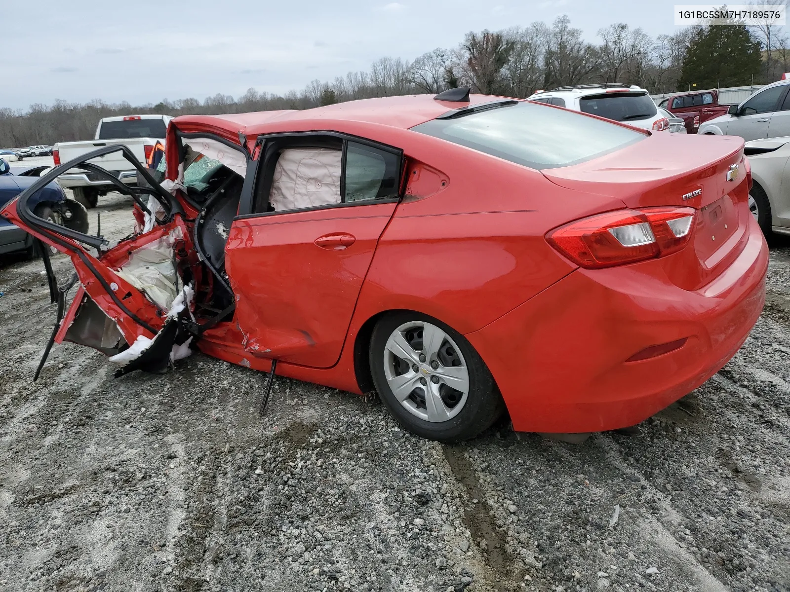 1G1BC5SM7H7189576 2017 Chevrolet Cruze Ls