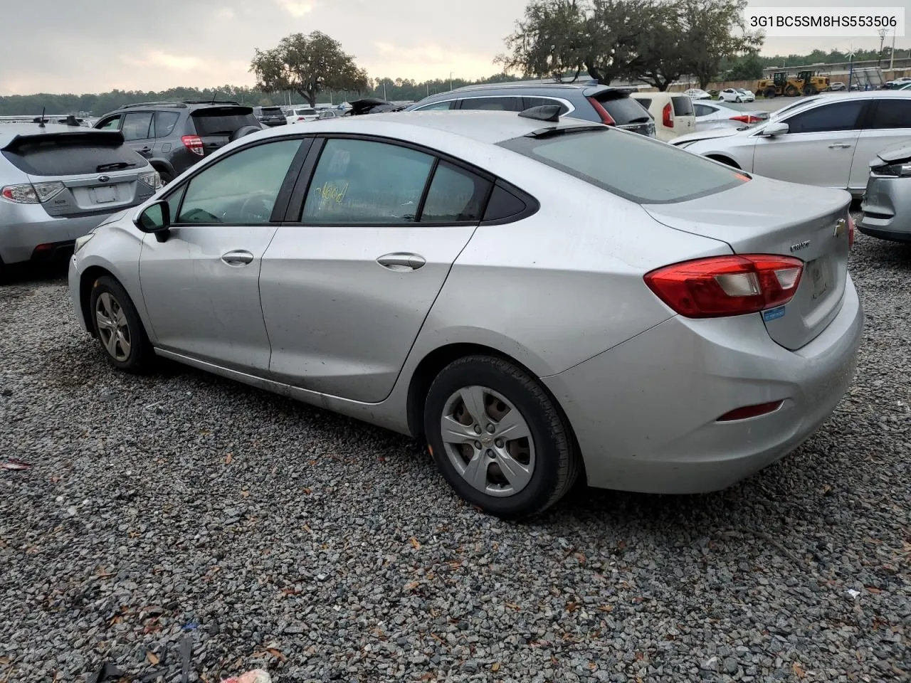 2017 Chevrolet Cruze Ls VIN: 3G1BC5SM8HS553506 Lot: 47192274