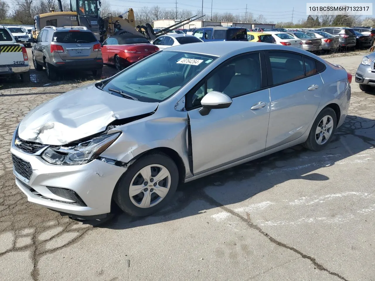 2017 Chevrolet Cruze Ls VIN: 1G1BC5SM6H7132317 Lot: 49764264