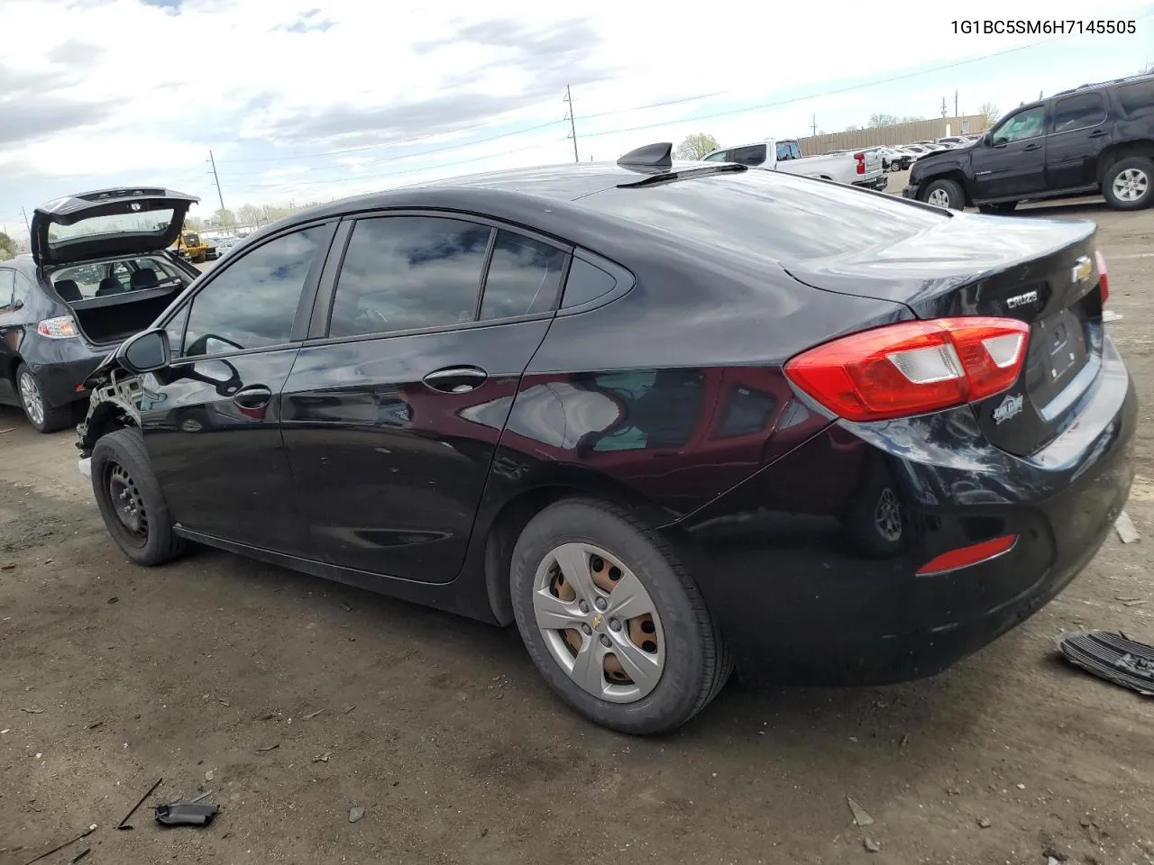 2017 Chevrolet Cruze Ls VIN: 1G1BC5SM6H7145505 Lot: 49819564