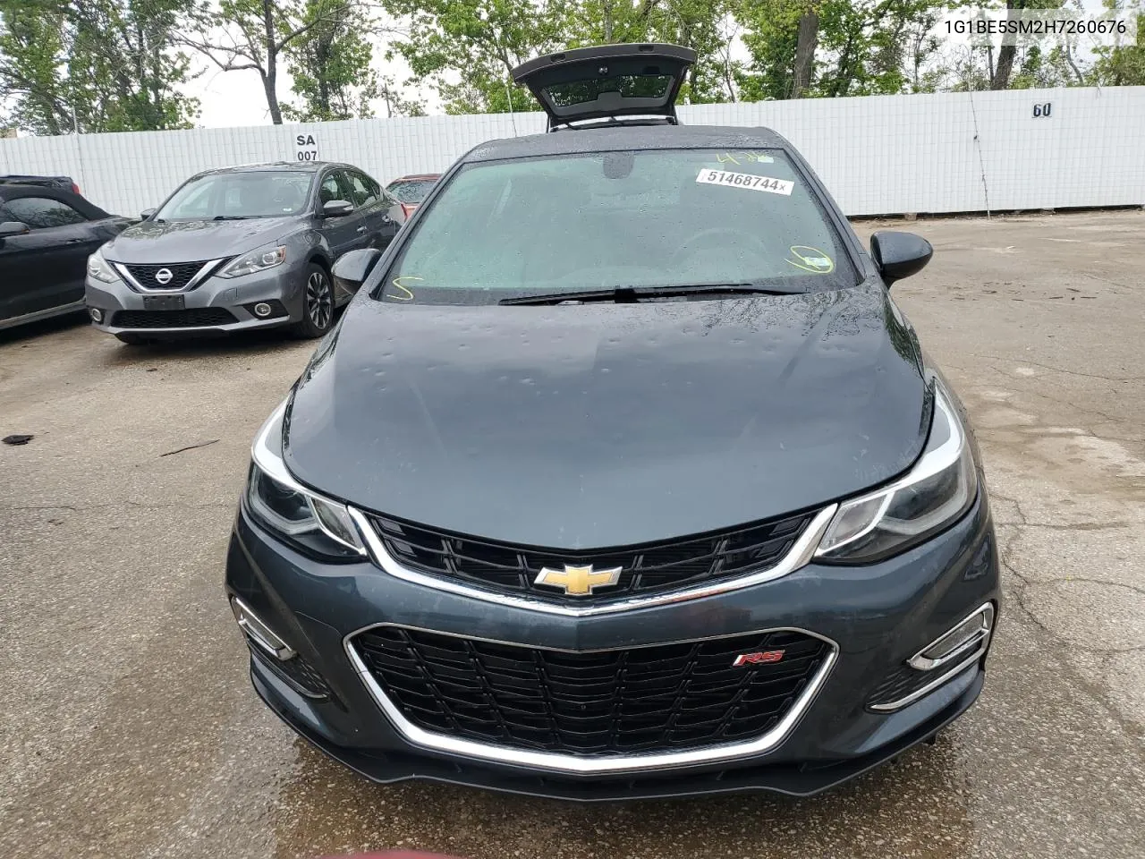 2017 Chevrolet Cruze Lt VIN: 1G1BE5SM2H7260676 Lot: 51468744