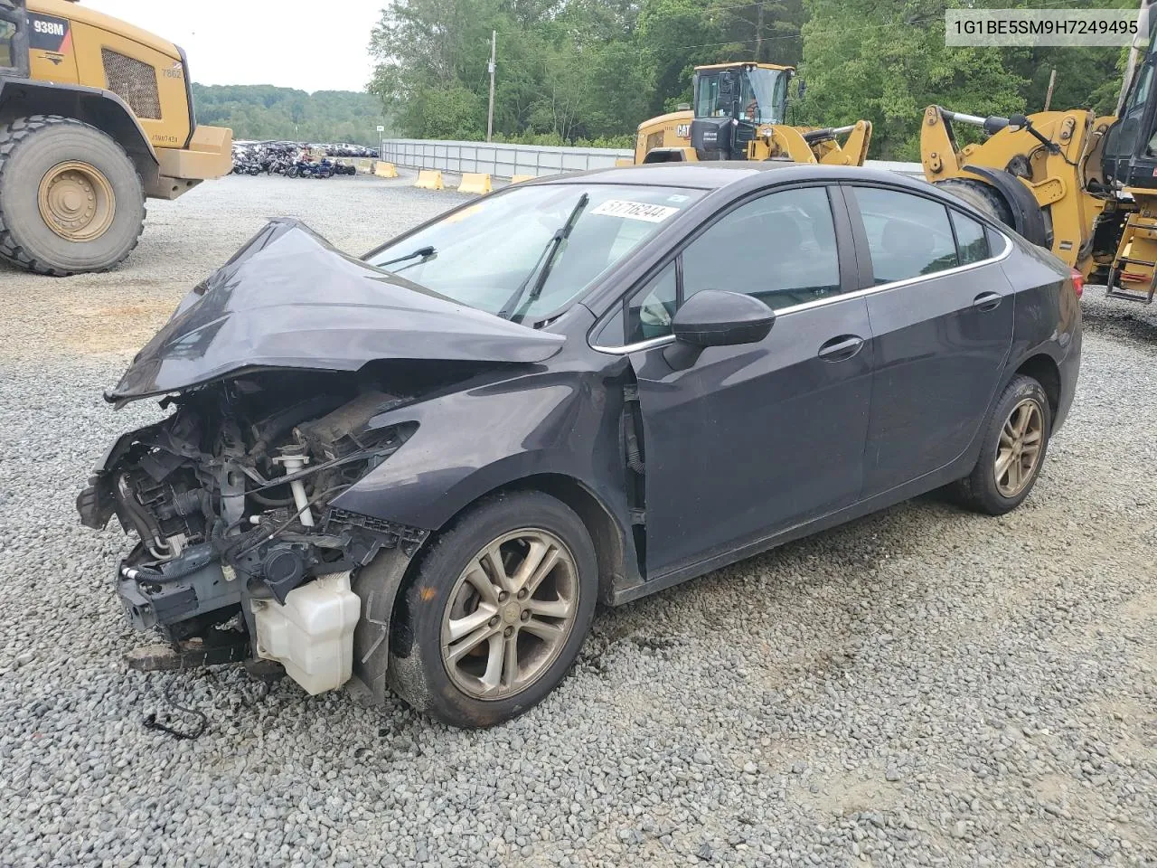 2017 Chevrolet Cruze Lt VIN: 1G1BE5SM9H7249495 Lot: 51716244