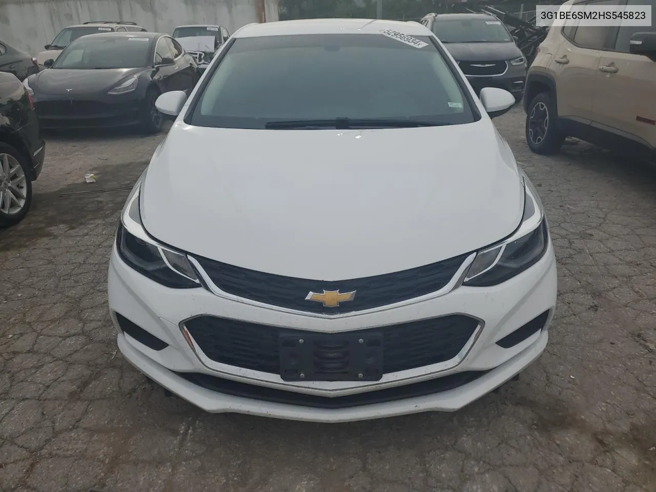 2017 Chevrolet Cruze Lt VIN: 3G1BE6SM2HS545823 Lot: 52956934