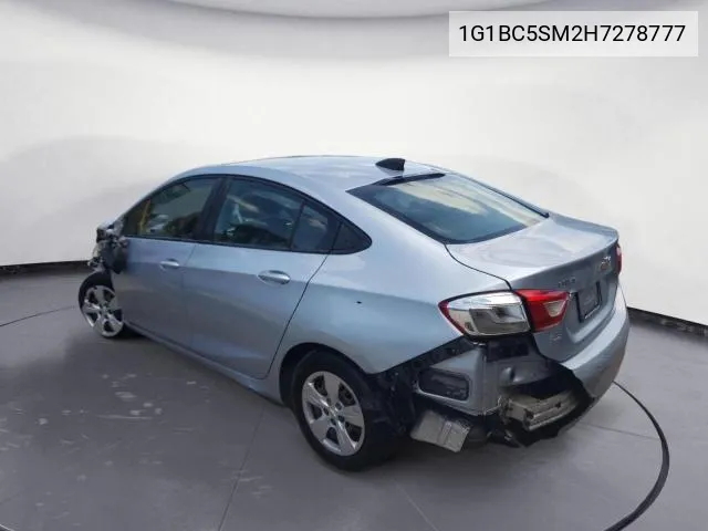 1G1BC5SM2H7278777 2017 Chevrolet Cruze Ls