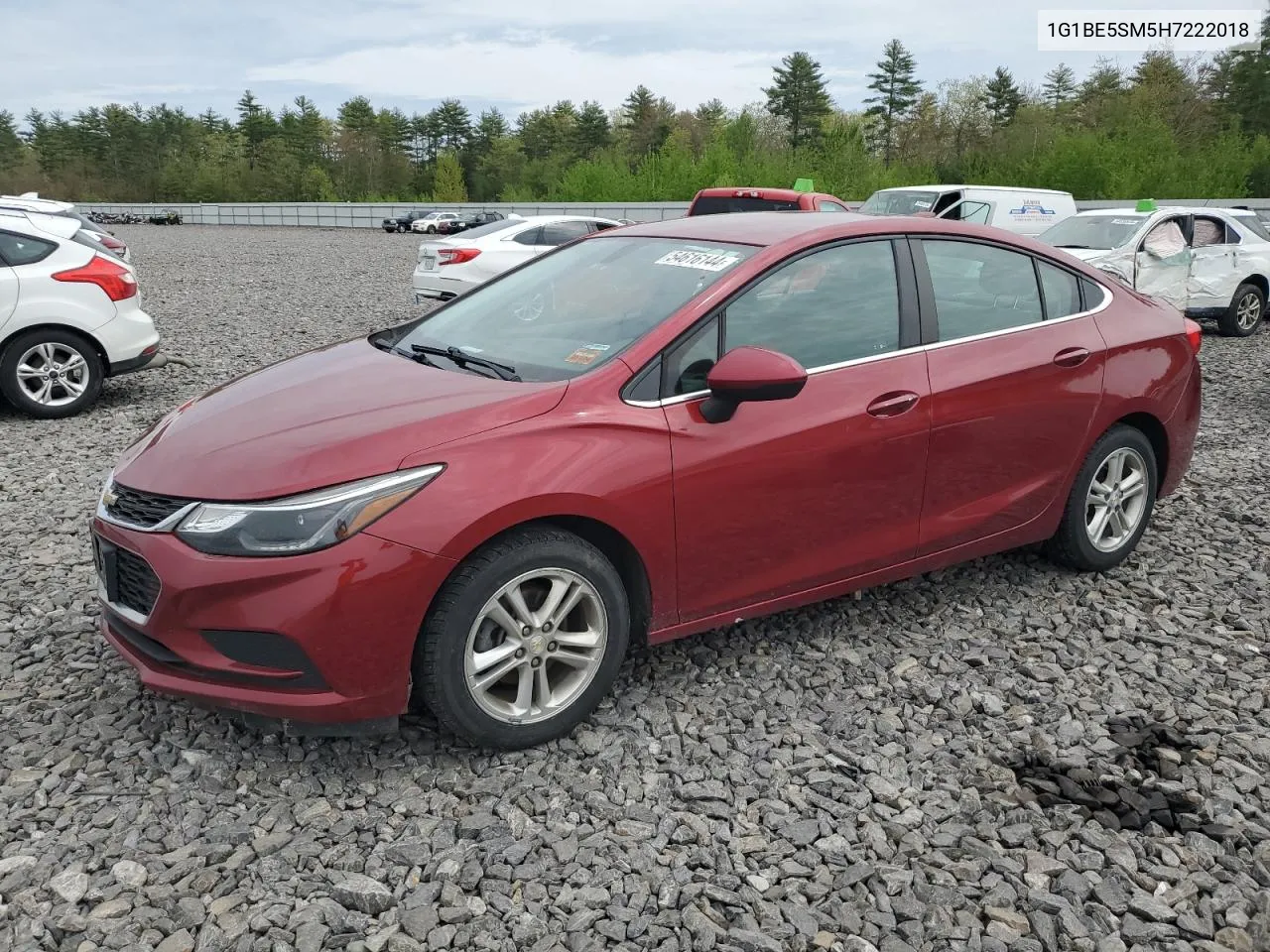 1G1BE5SM5H7222018 2017 Chevrolet Cruze Lt