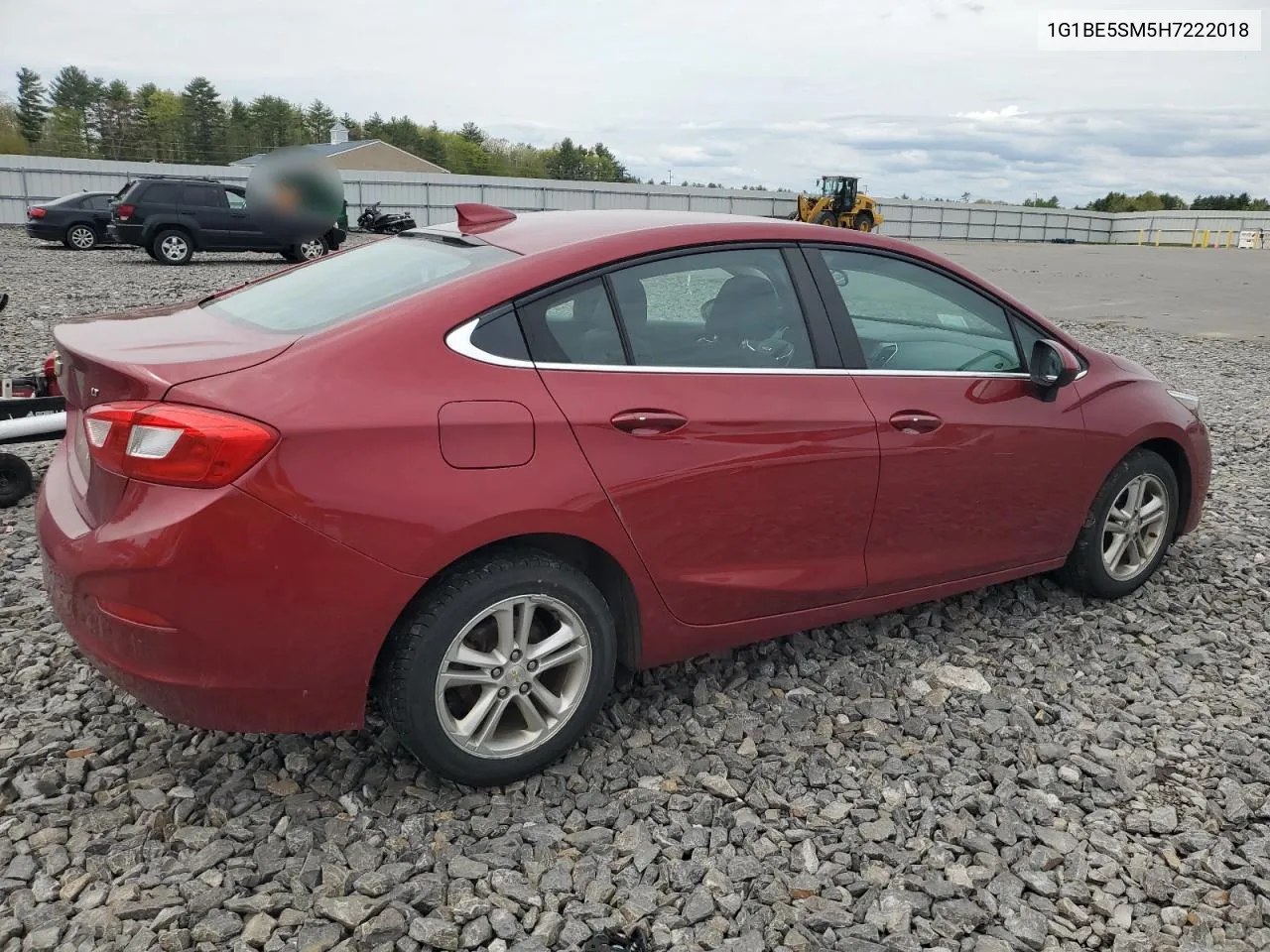 1G1BE5SM5H7222018 2017 Chevrolet Cruze Lt