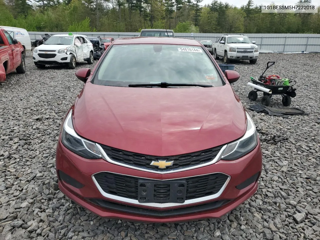 1G1BE5SM5H7222018 2017 Chevrolet Cruze Lt