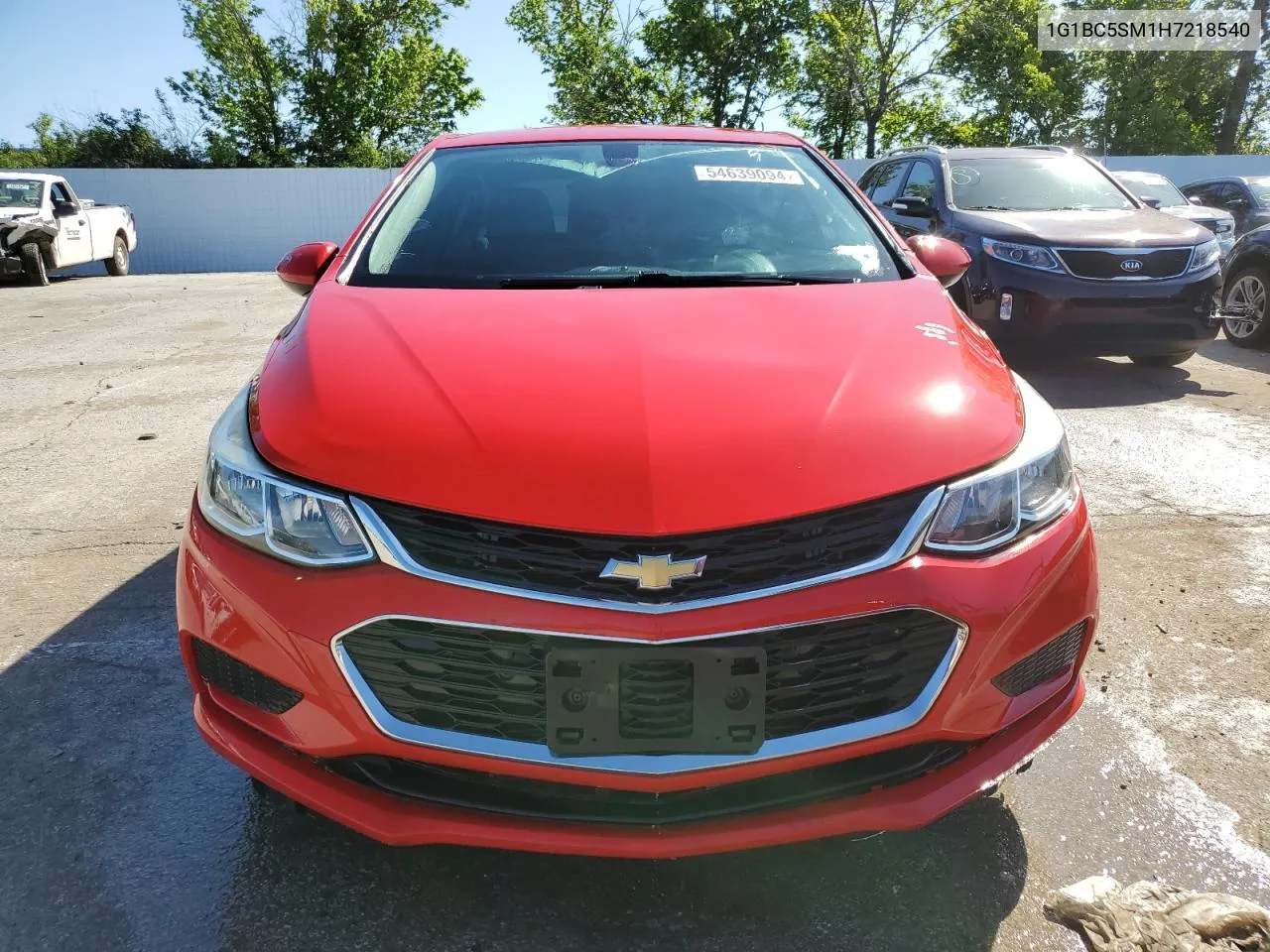 1G1BC5SM1H7218540 2017 Chevrolet Cruze Ls