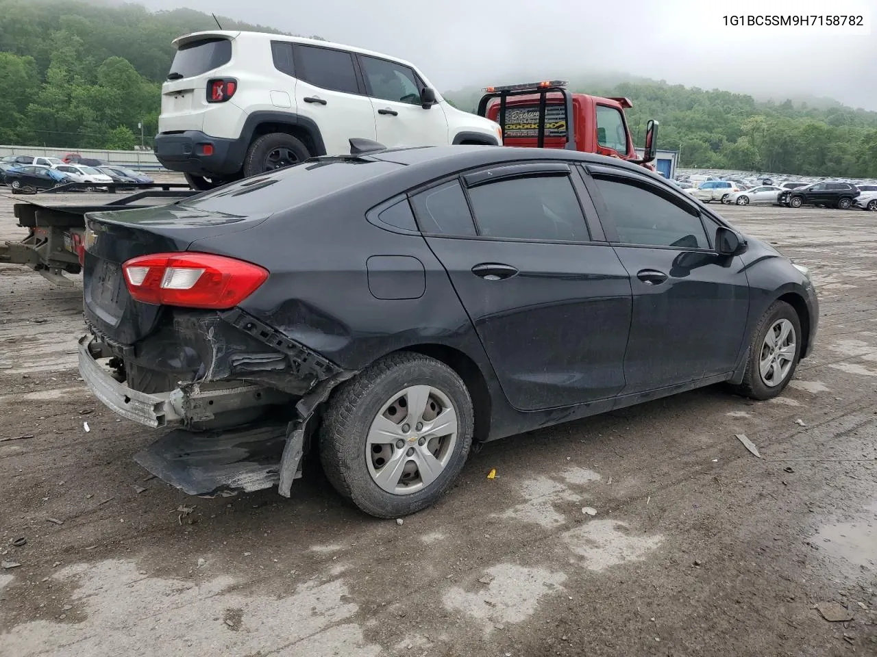 2017 Chevrolet Cruze Ls VIN: 1G1BC5SM9H7158782 Lot: 54706884