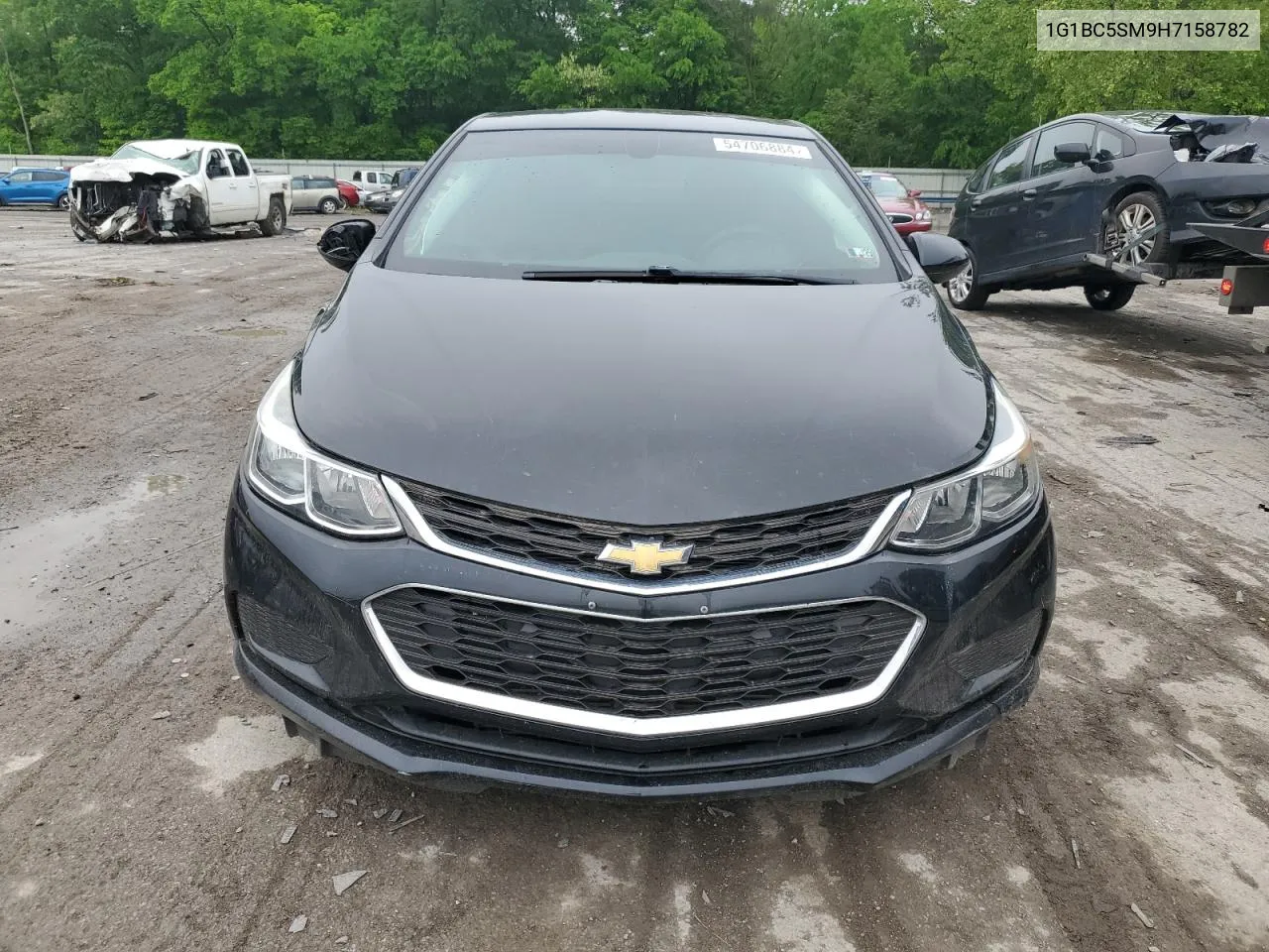 2017 Chevrolet Cruze Ls VIN: 1G1BC5SM9H7158782 Lot: 54706884