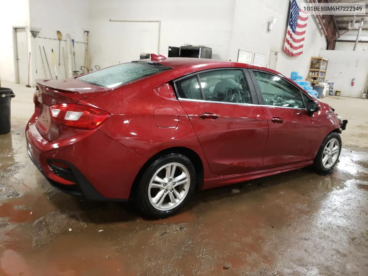 2017 Chevrolet Cruze Lt VIN: 1G1BE5SM6H7222349 Lot: 55391274