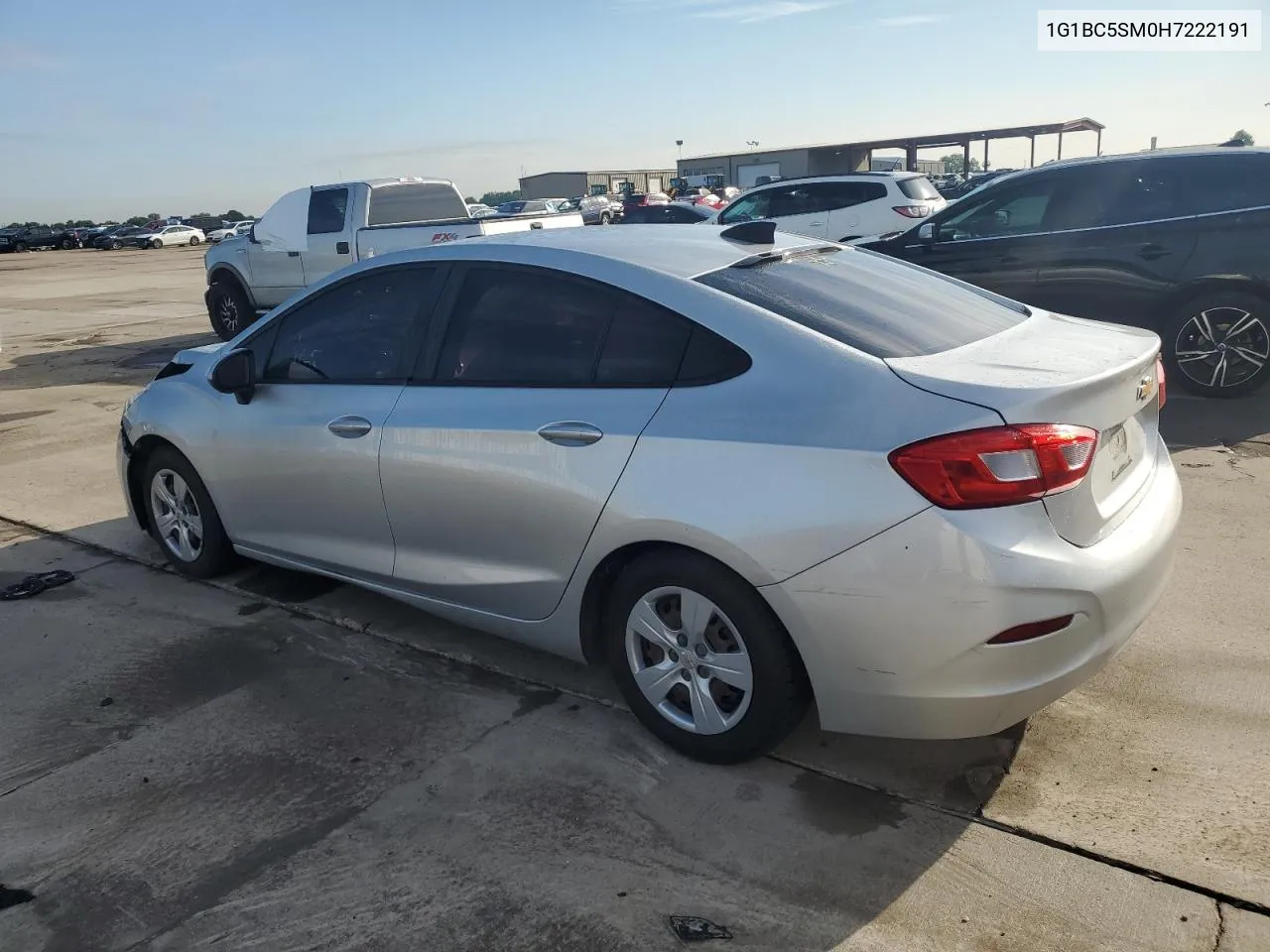 2017 Chevrolet Cruze Ls VIN: 1G1BC5SM0H7222191 Lot: 55396904