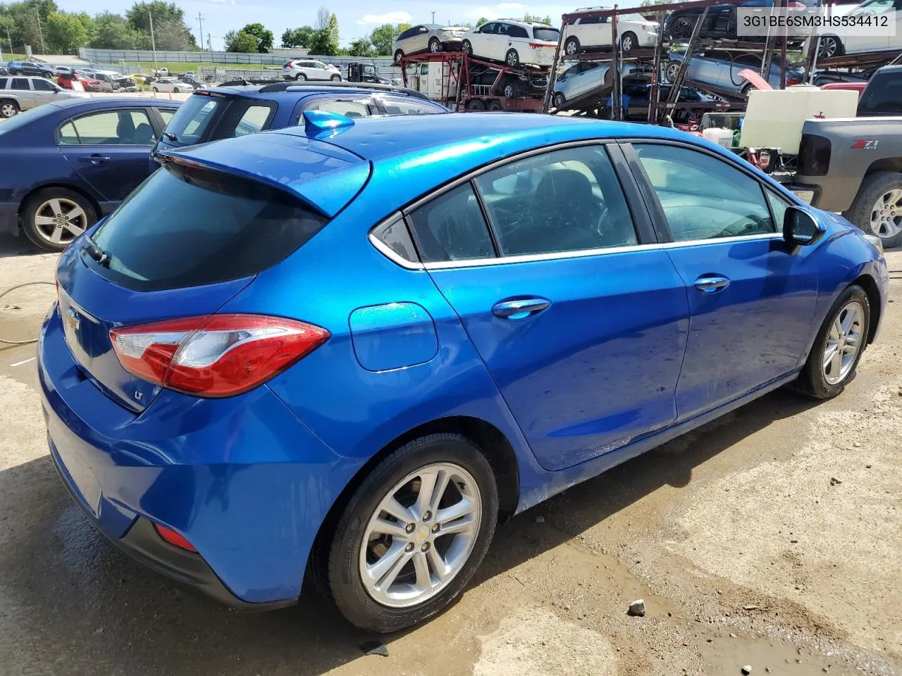 2017 Chevrolet Cruze Lt VIN: 3G1BE6SM3HS534412 Lot: 56664964