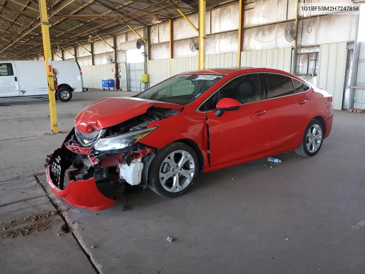 2017 Chevrolet Cruze Premier VIN: 1G1BF5SM2H7247858 Lot: 57144484