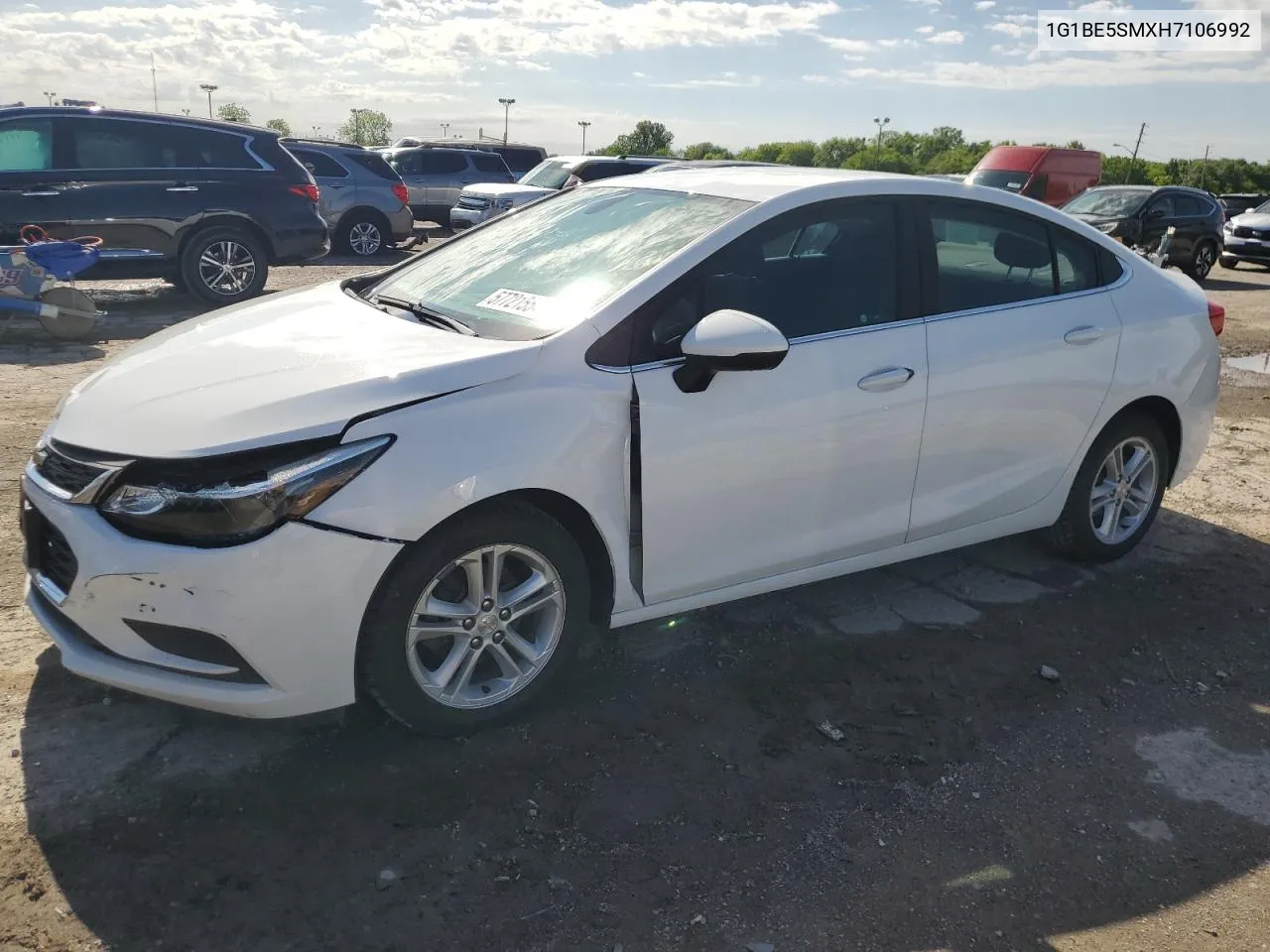 2017 Chevrolet Cruze Lt VIN: 1G1BE5SMXH7106992 Lot: 57721554