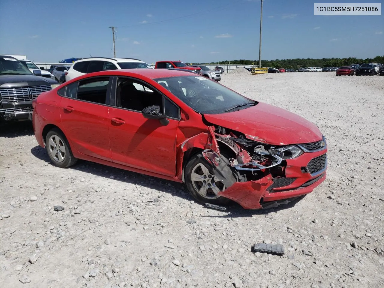 1G1BC5SM5H7251086 2017 Chevrolet Cruze Ls