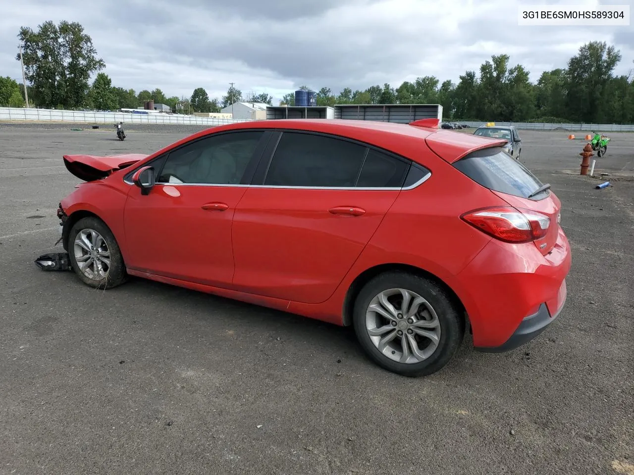 3G1BE6SM0HS589304 2017 Chevrolet Cruze Lt