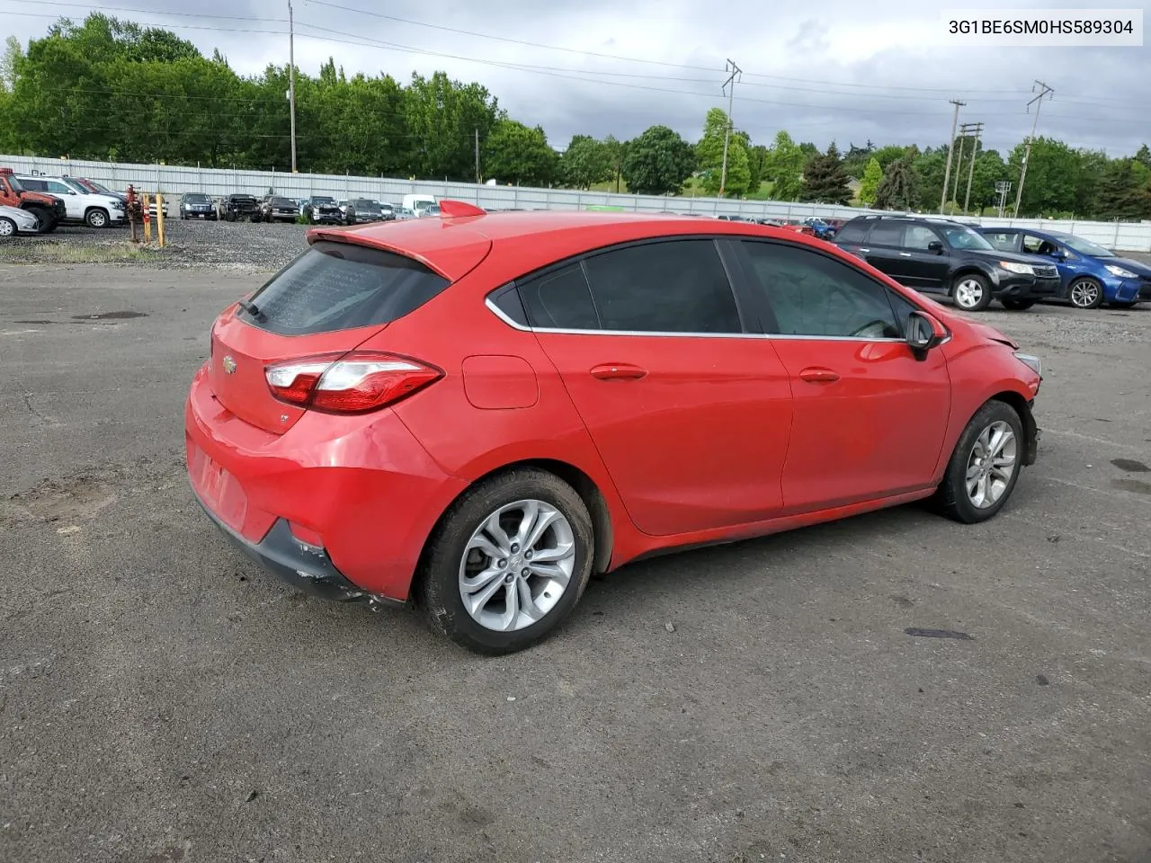 2017 Chevrolet Cruze Lt VIN: 3G1BE6SM0HS589304 Lot: 58124064