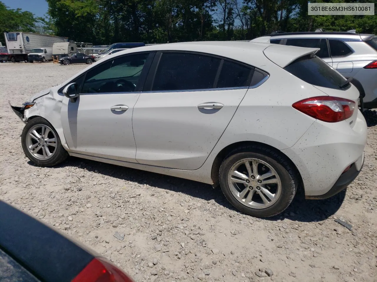 2017 Chevrolet Cruze Lt VIN: 3G1BE6SM3HS610081 Lot: 58140364