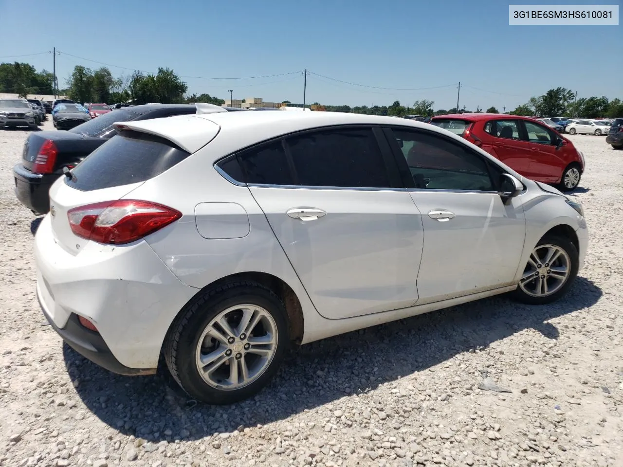 2017 Chevrolet Cruze Lt VIN: 3G1BE6SM3HS610081 Lot: 58140364