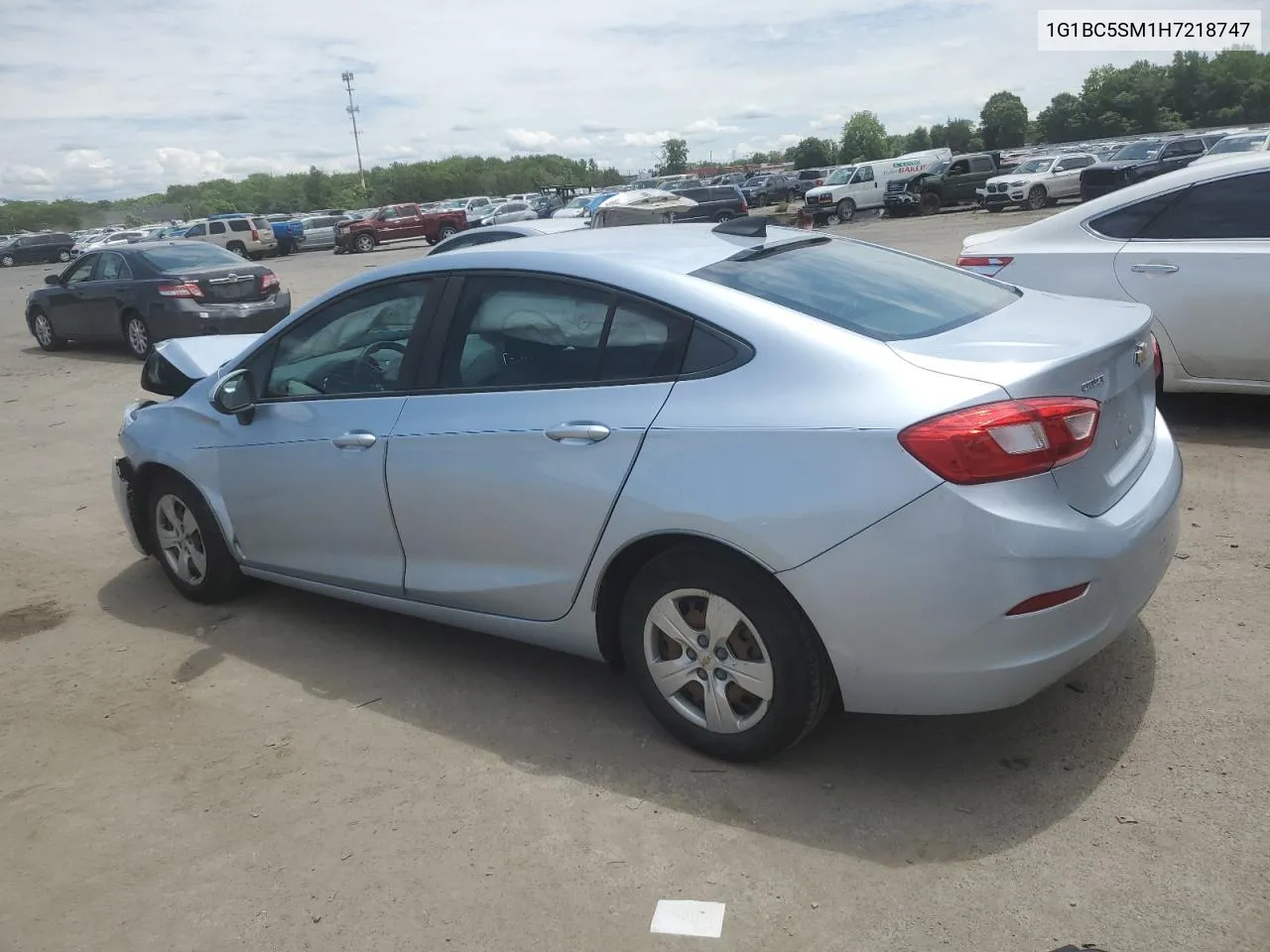 2017 Chevrolet Cruze Ls VIN: 1G1BC5SM1H7218747 Lot: 58582324