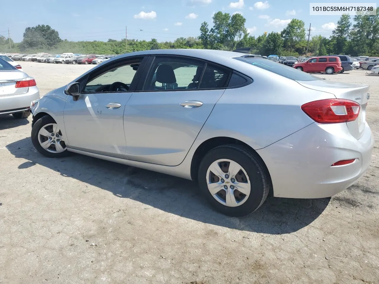 2017 Chevrolet Cruze Ls VIN: 1G1BC5SM6H7187348 Lot: 58835274