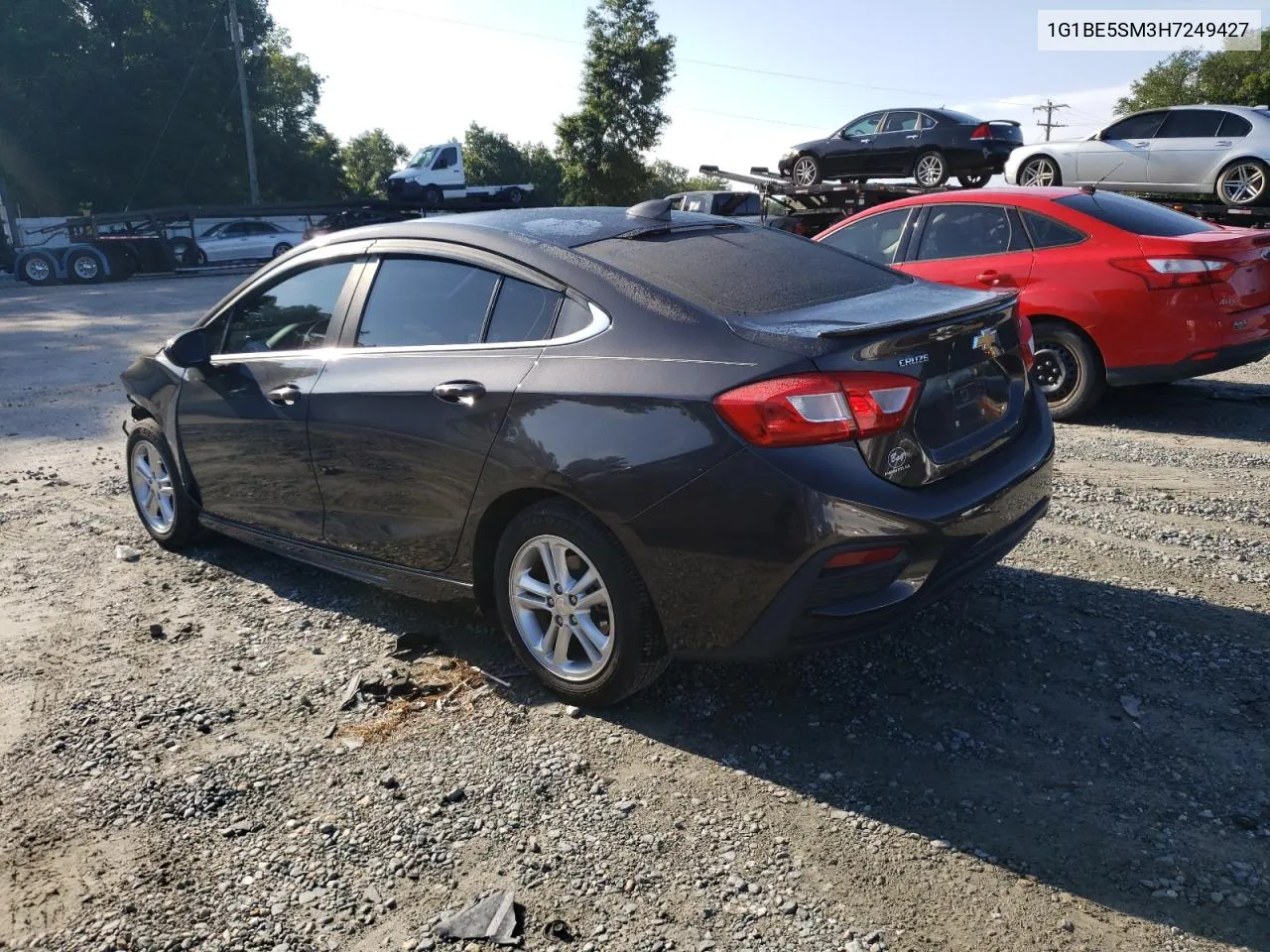 2017 Chevrolet Cruze Lt VIN: 1G1BE5SM3H7249427 Lot: 59110413