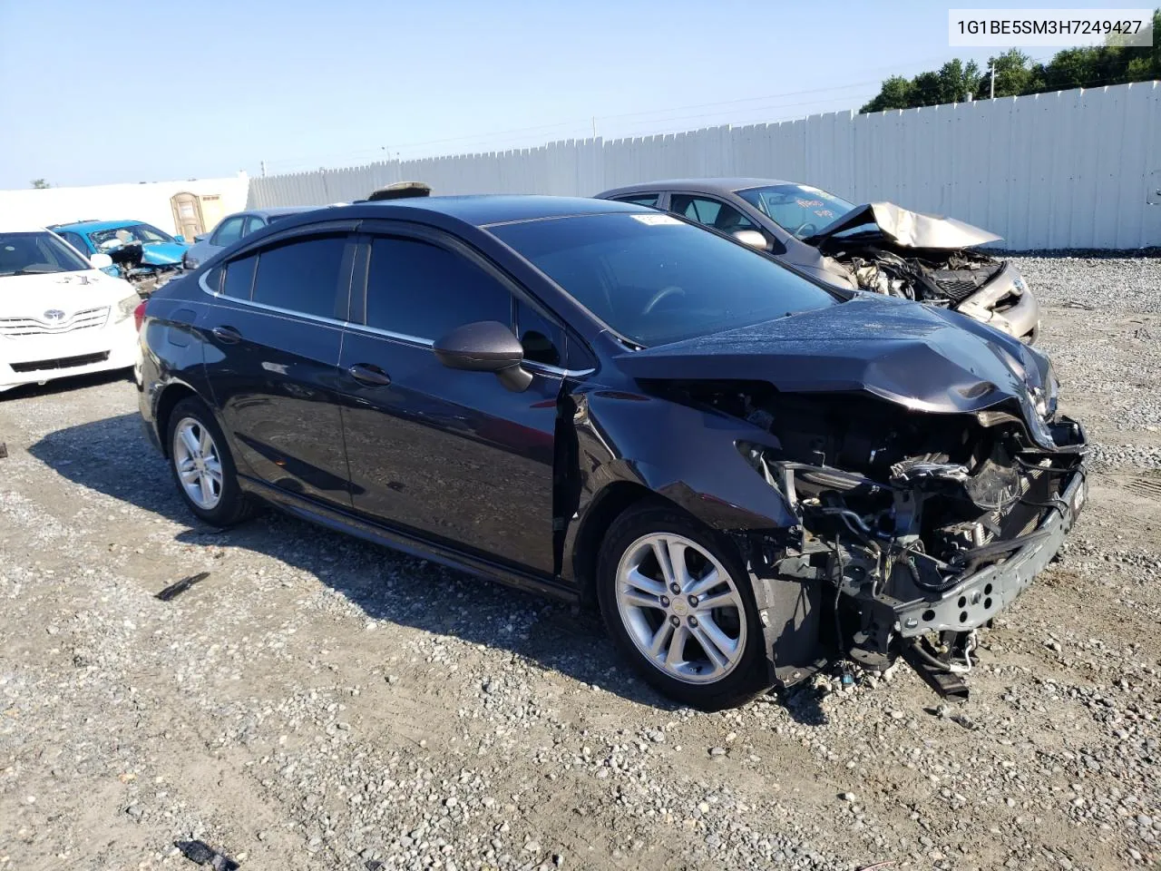 2017 Chevrolet Cruze Lt VIN: 1G1BE5SM3H7249427 Lot: 59110413