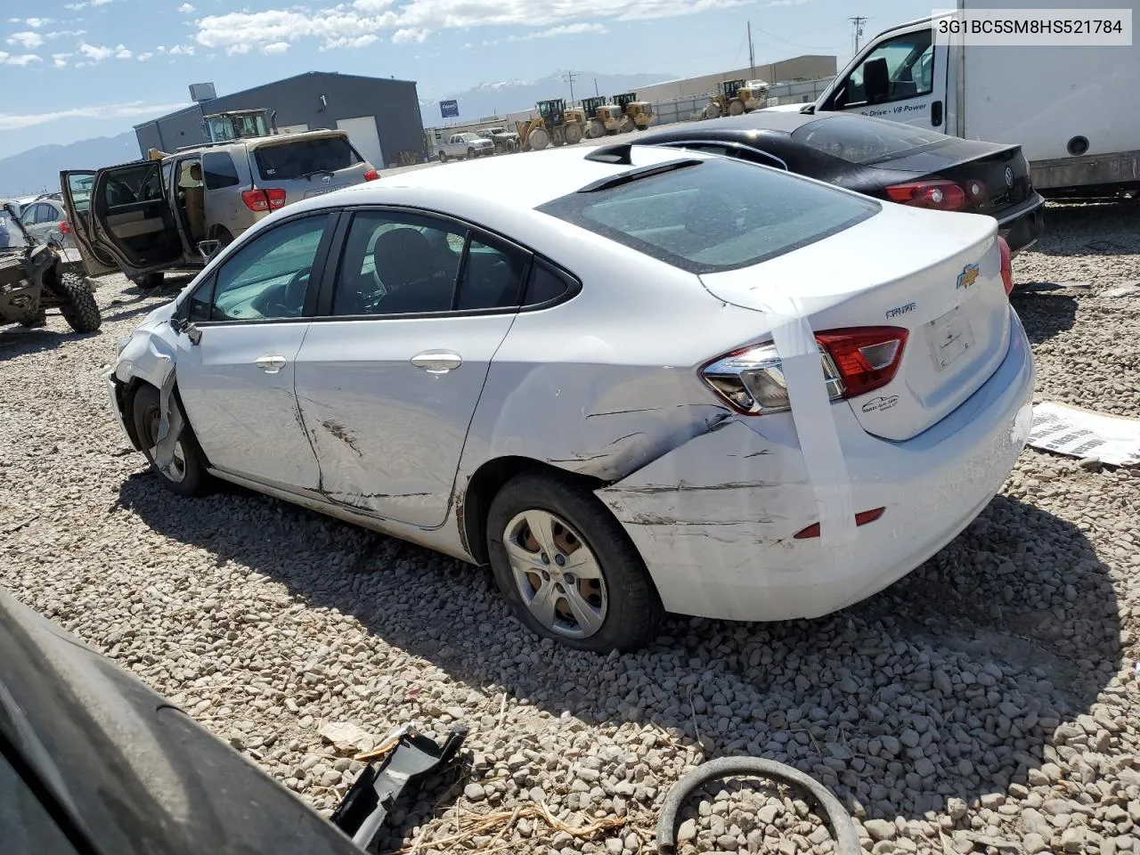 2017 Chevrolet Cruze Ls VIN: 3G1BC5SM8HS521784 Lot: 59217374